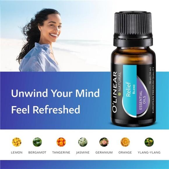 Essential Oils 6 Blends Set - Perfect for Humidifiers and Diffusers Aromatherapy - Picture 2 of 8